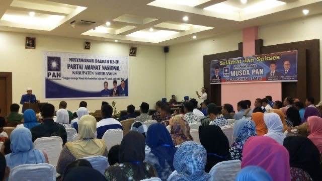 Musda DPD PAN Sarolangun