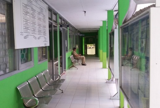 Kondisi ruang keuangan RSJ, Rabu (2/3) siang.