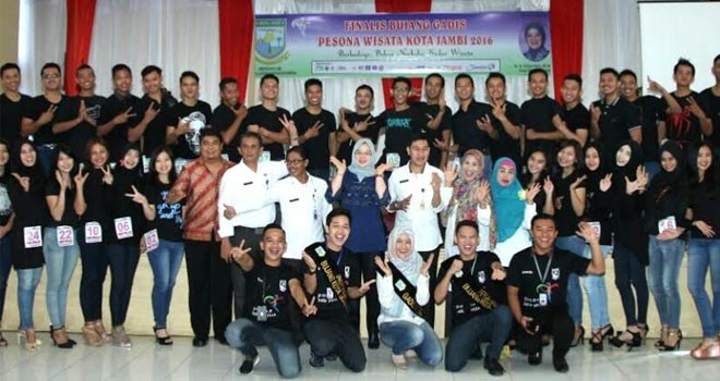 Finalis Bujang Gadis Kota Jambi 2016.