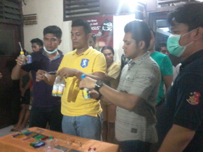 Barang bukti Sabu yang berhasil diamankan oleh aparat Polsek Pasar Jambi