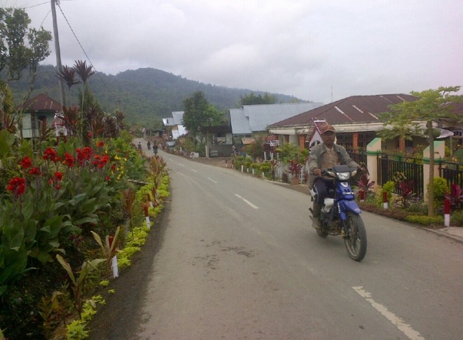 Kondisi alam Desa Muara Madras terlihat asri dan nyaman