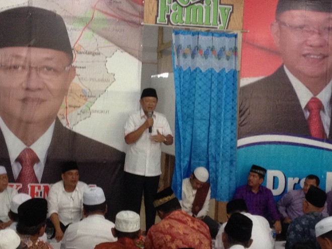 CE saat peresmian posko CE Family