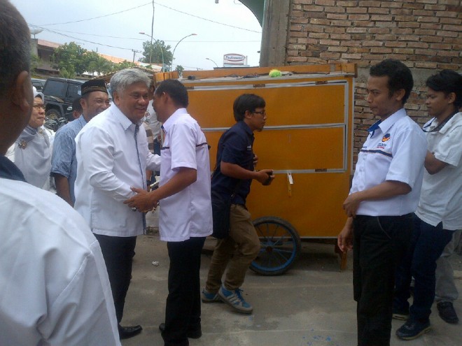 AM saat mendaftar di Nasdem