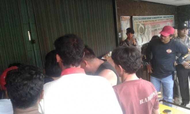 Eksekusi bangunan di Talang Banjar siang ini (23/3)