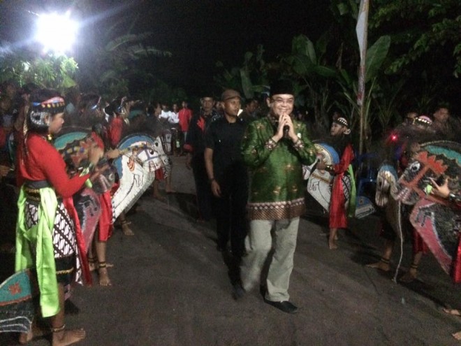 IW disambut kesenian kuda lumping