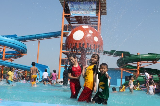 Wahana Waterboom Batanghari terbengkalai meskipun dibangun dengan anggaran puluhan miliar