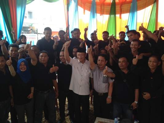 Cek Endra usai melantik Satsus Relawan