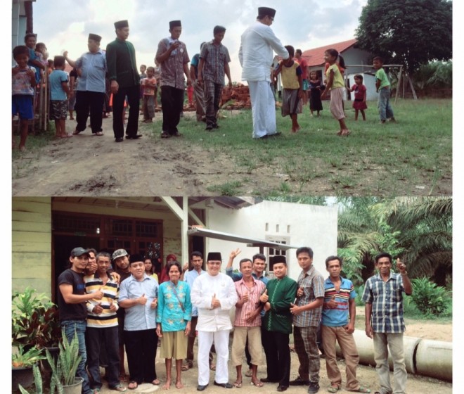 IW bersama warga SAD di Desa Nyogan