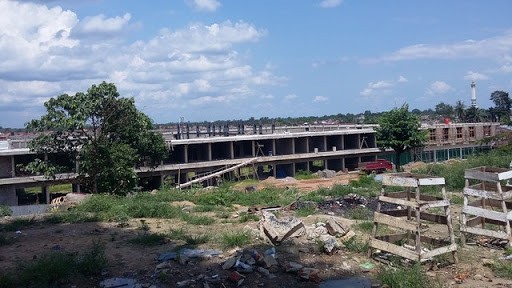 Pekerjaan Proyek Pasar Angsoduo 