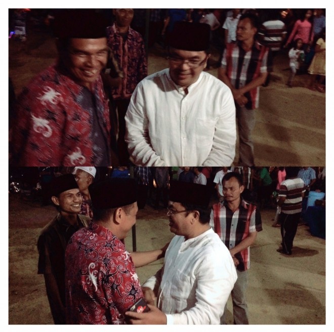 IW saat berada di Desa Suko Awin Jaya