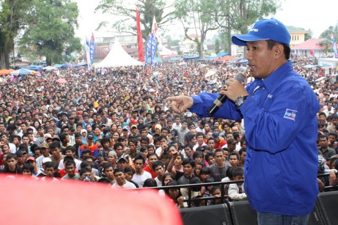 Iday saat kampanye beberapa waktu lalu