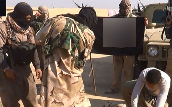 Komandan ISIS saat dieksekusi