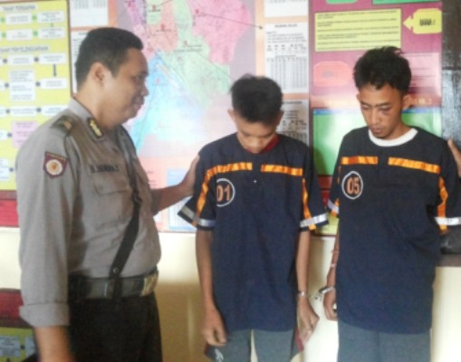 Tersangka kasus maling kambing