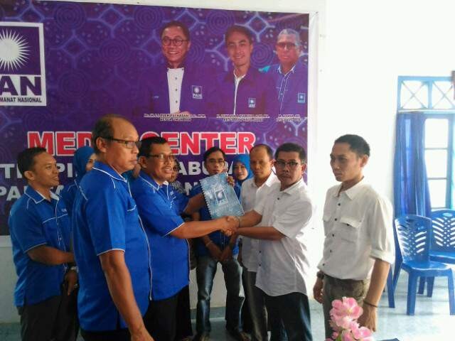 M Chudori mendaftar ke PAN.