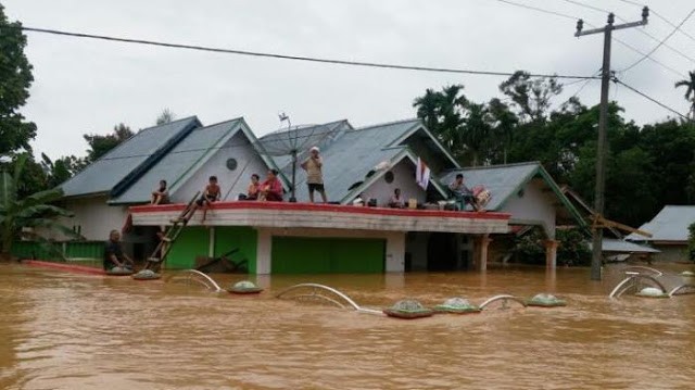 Banjir bandang yang terjadi di Limun beberapa waktu lalu