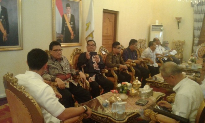 Rombongan Dubes Malaysia diterima oleh Gubernur Jambi Rabu (27/4)