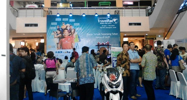 GATF yang digelar di Hall WTC Batanghari Pasar Jambi Jumat (29/4)