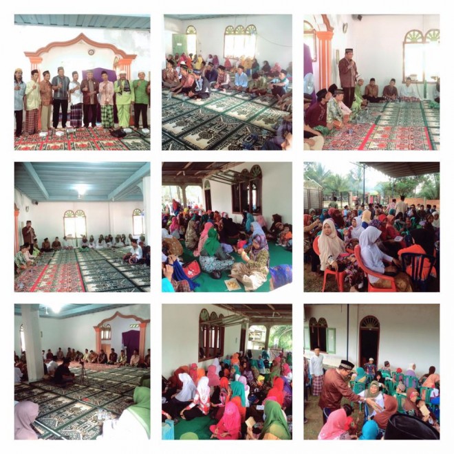 Rangkaian kegiatan Israq Mikraj IW di Muaro Jambi