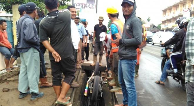 Kecelakaan di Simpang Kawat