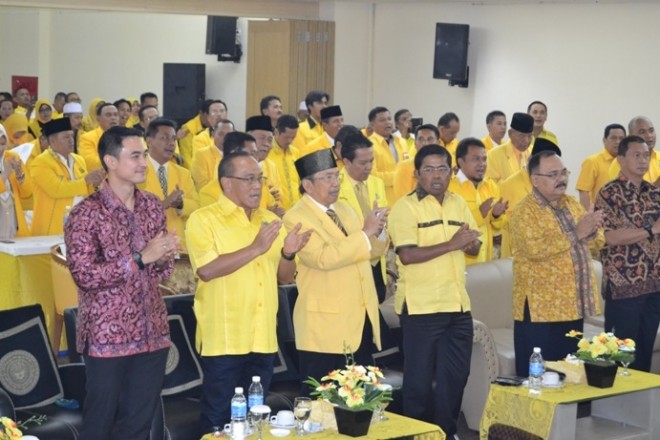 Musda DPD I Golkar Jambi yang digelar beberapa waktu lalu