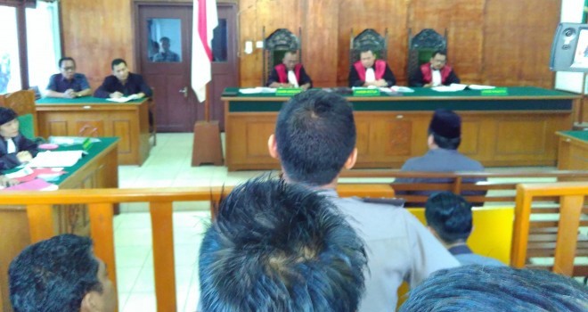 HBA saat memberi kesaksian persidangan.