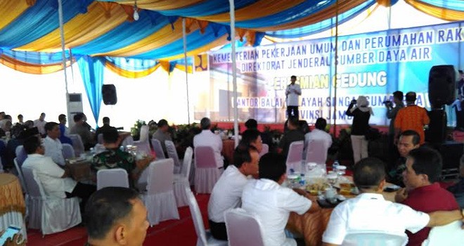 Peresmian kantor BWSS