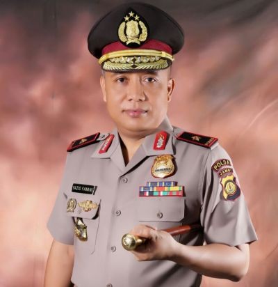 Kapolda Jambi, Brigjen Pol Yazid Fanani.
