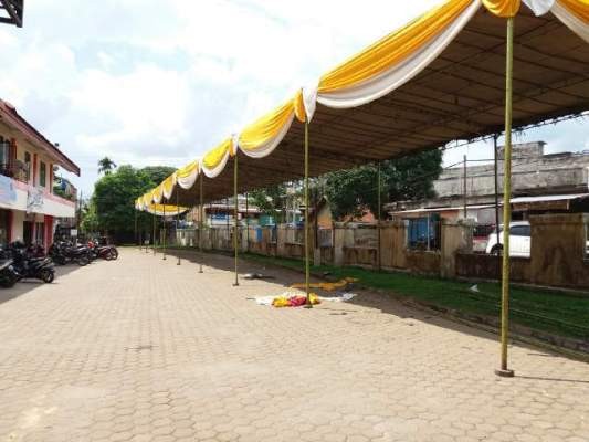 Persiapan Pasar bedug di BBC Muarabulian.