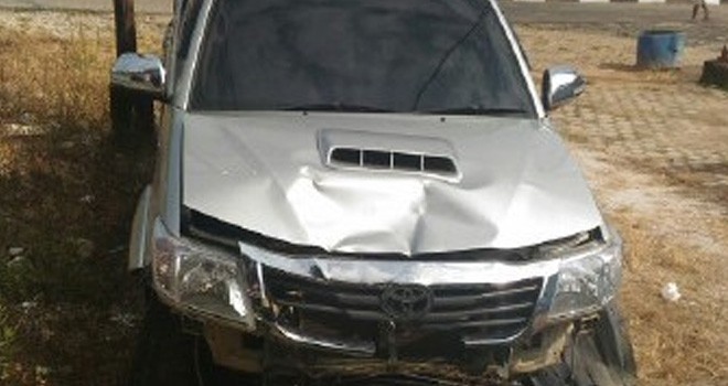 Kenderaan milik kepala BKD Merangin yang diamankan Polisi