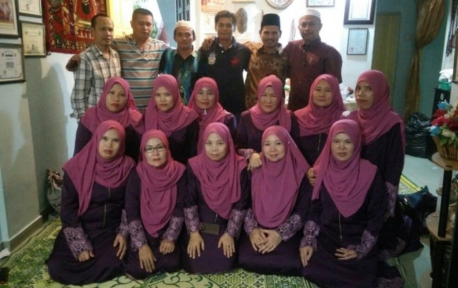 Beberapa orang anggota Ikebsak di Malaysia (PHOTO FAISHAL ANAS FOR JAMBI UPDATE)