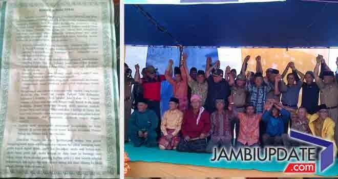 Deklrasi Sungai Tebal di Merangin beberapa waktu lalu