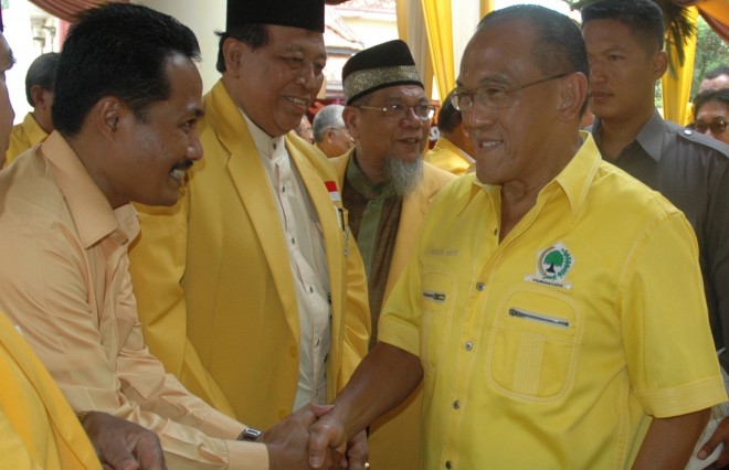 Juber saat ikut menyambut kunjungan ARB ke Jambi beberapa waktu lalu