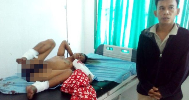 Salah satu pelaku tabrak lari yang diamankan polisi di Tebo