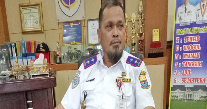 Kadis Perhubungan Pemprov Jambi Sri Sapto Eddy.