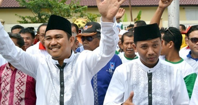 Bupati dan Wakil Bupati Bungo, Hamas-Apri.