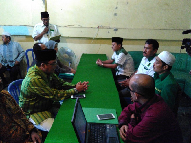 IW saat daftar di PPP Muaro Jambi