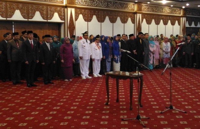 Pelantikan Walikota dan Wawako Sungai Penuh AJB-Zulhelmi Sabtu (25/6)