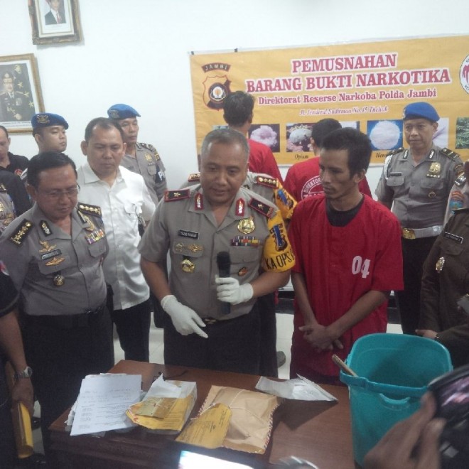 Kapolda Jambi Brigjend Pol Yazid Fanani