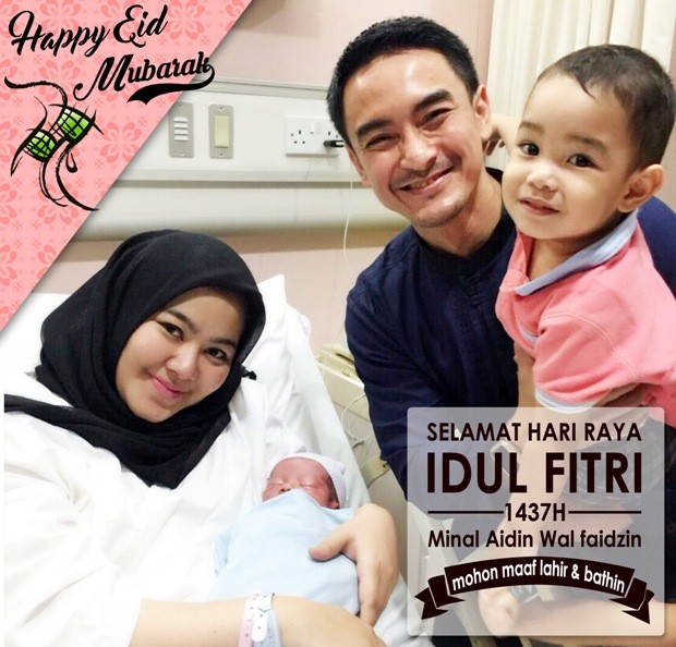 Gubernur Zumi Zola bersama keluarga