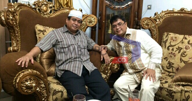 HBA saat menerima kedatangan IW di kediamannya Minggu (10/7)