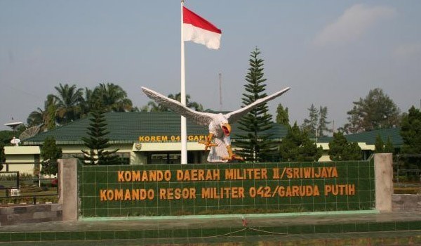 Markas Korem 042 Garuda Putih.