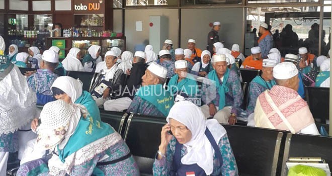 Jemaah haji asal jambi.
