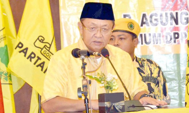 Cek Endra dalam sebuah acara Golkar beberapa waktu lalu.