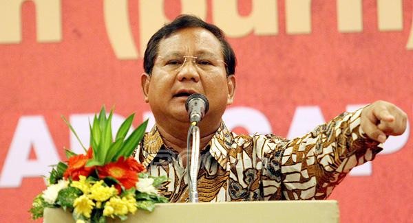 Ketum Gerindra Prabowo Subianto. Foto: dok jpnn