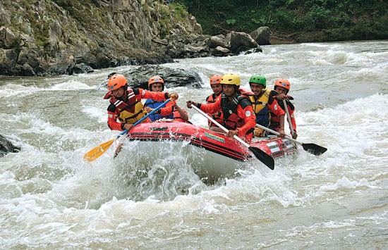 Arung jemar di Geopark Merangin