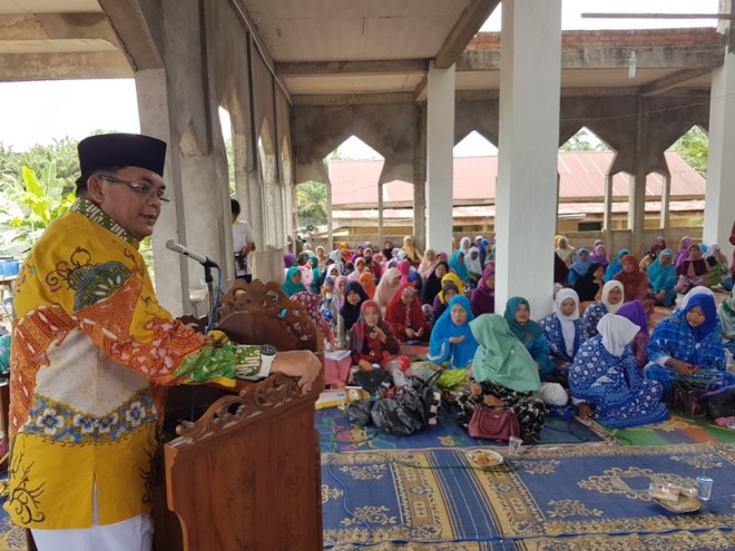 IW saat bersilaturahmi di Bahar Selatan