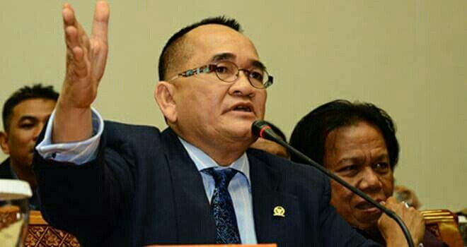 Juru bicara Partai Demokrat Ruhut Sitompul.