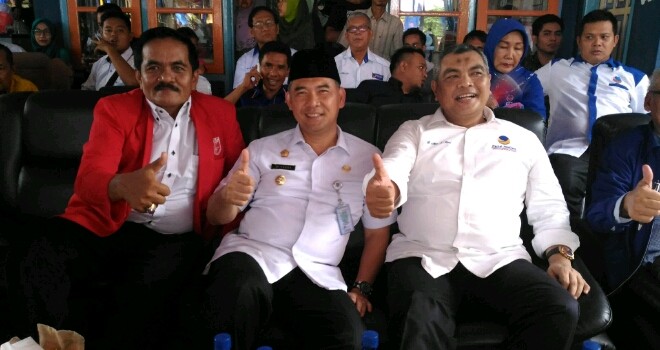 Cakada Golkar di Deklarasi NasDem.