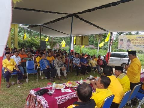 Sosialisasi Golkar di Mestong