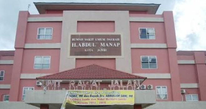 Rumah Sakit Umum Daerah Abdul Manap, Kota Jambi.